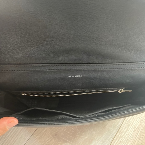 AllSaints Justine Bag Lambskin Leather - Picture 5 of 5
